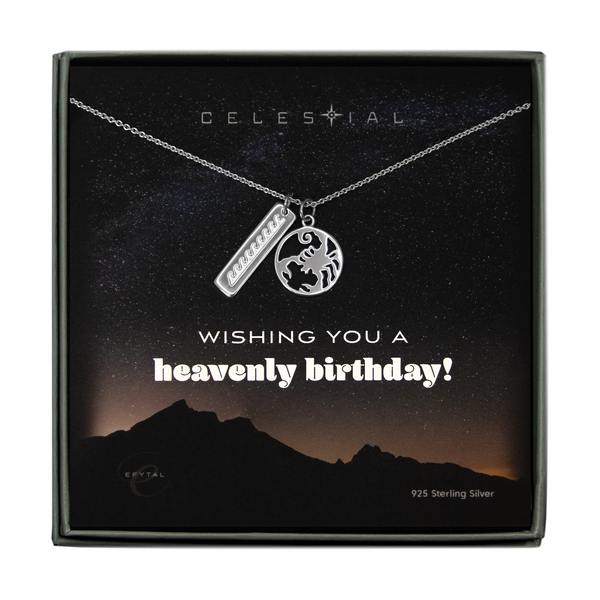 Zodiac Gifts, Sterling Silver & 14K Gold-filled Celestial Jewelry