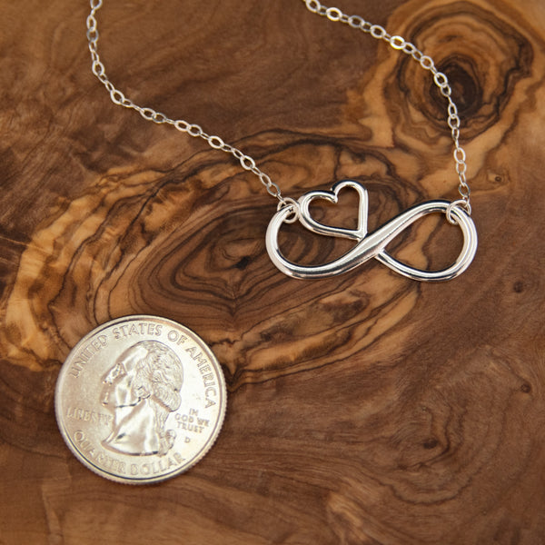 ruth eternal heart necklace • my girlfriend - EFYTAL Jewelry