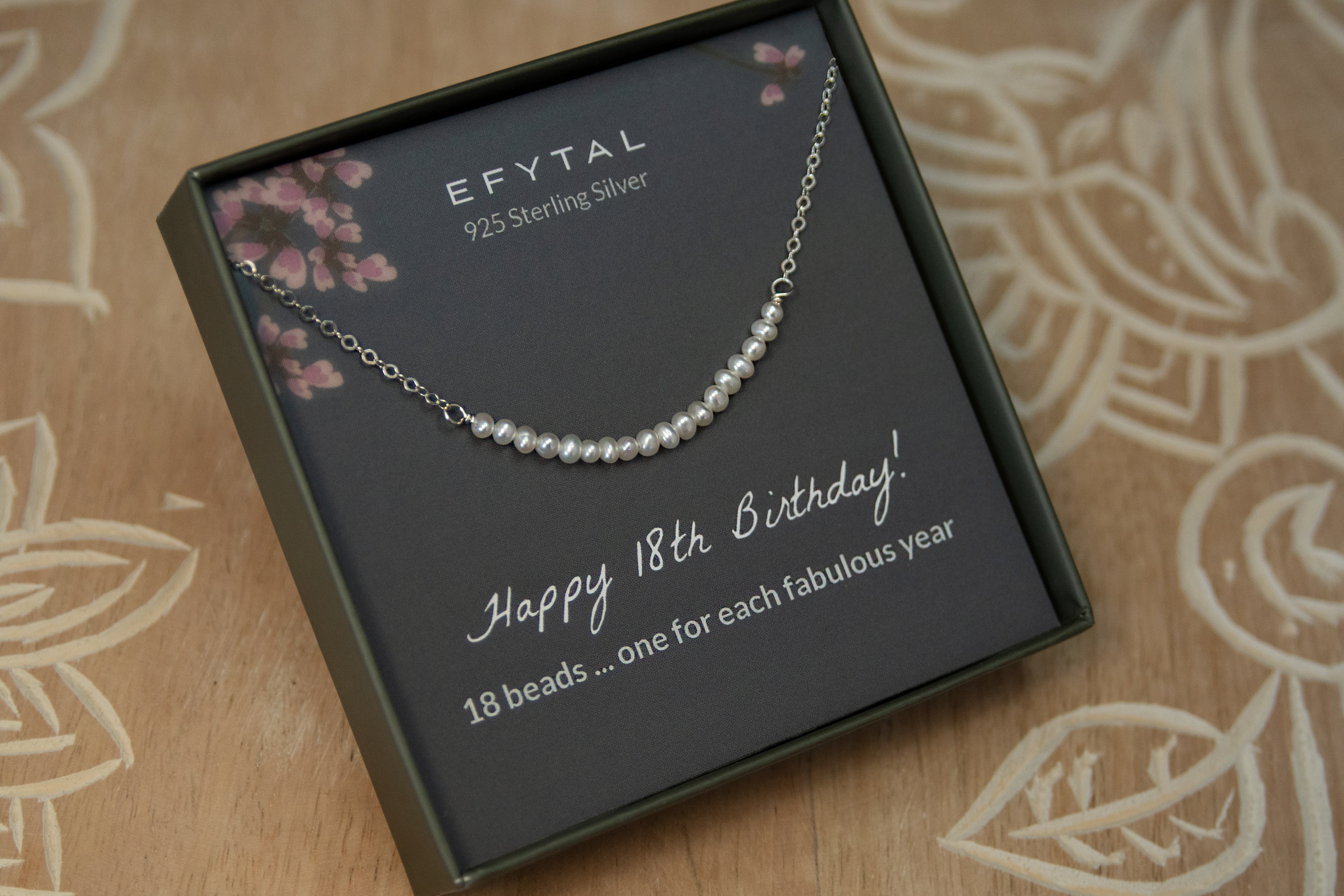 Sterling Silver 18th Birthday Necklace Jewelry Gifts for Her Women, 18 Birthday Necklace Gift, 18 Year Old Girl, Gifts for 18th Daughter